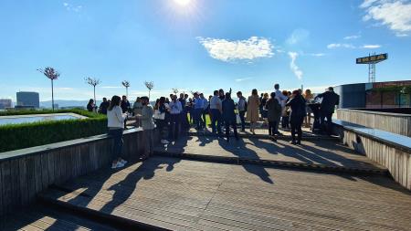 Odmor, pogostitev na terasi